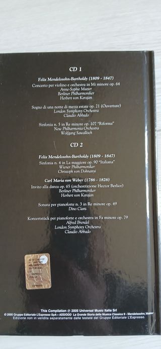 La Grande Storia della Musica Classica CD