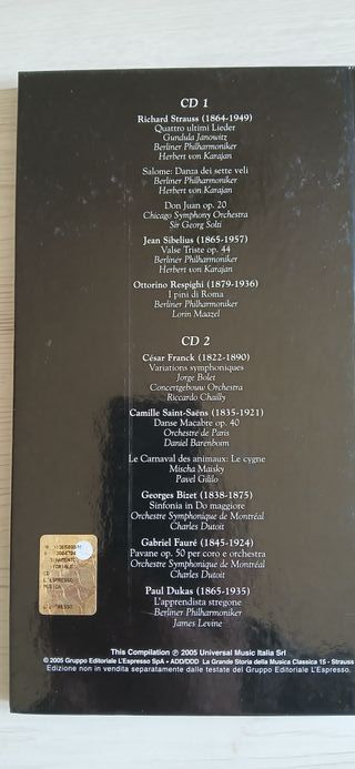La Grande Storia della Musica Classica CD