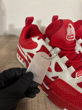 Zapatos Louis Vuitton Rojos y Blanco sin caja