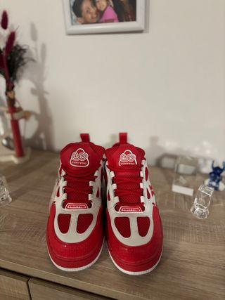 Zapatos Louis Vuitton Rojos y Blanco sin caja