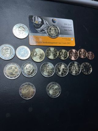 Lote monedas 2€ conmemorativas