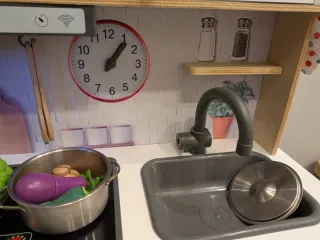 Cocinita de madera para jugar