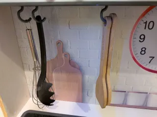 Cocinita de madera para jugar