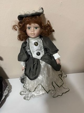 Muñecas de Porcelana Antiguas - Set de 5