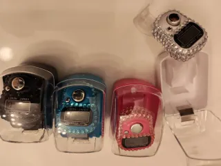 4 Contatori Digitali Manuali Decorati