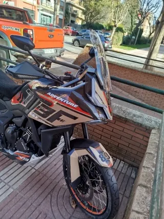 Zontes 703 F Adventure Beige/Rojo