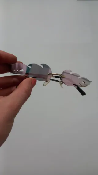 Gafas de sol con diseño de llamas