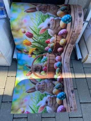 Tappeto Antiscivolo Metraggio Pasqua
