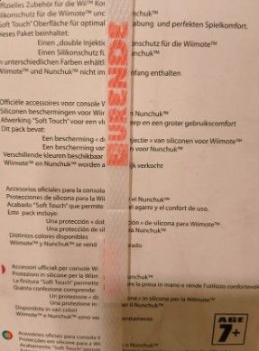 NINTENDO WII – PROTECTORES WIIMOTE NUEVO