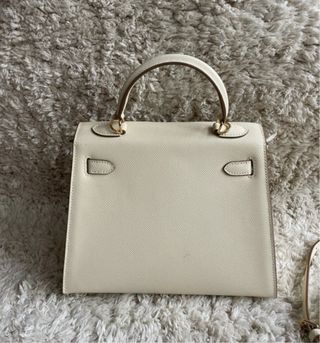 Bolso Hermes Kelly Beige