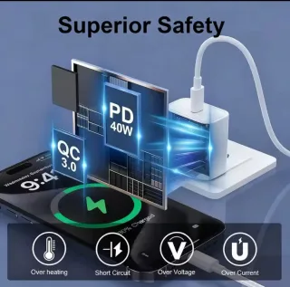 Cargador Rápido 40W