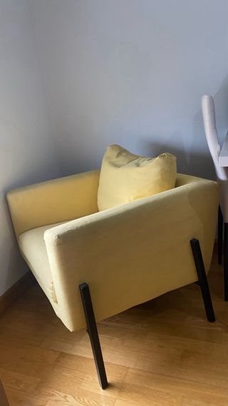 Sillón Ikea Koarp Amarillo