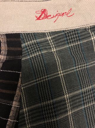 Pantalón Desigual Patchwork T.36