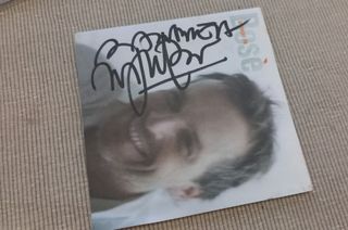 CD Miguel Bosé Lo Mejor Firmado