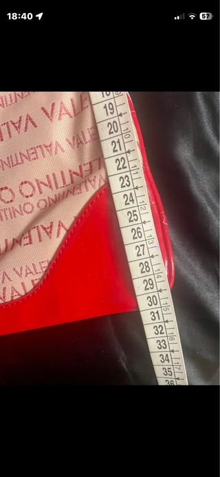 Borsetta Valentino Rossa Mano/Tracolla