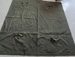 Lona militar vintage das Forças Armadas, p/ abrigo