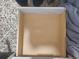 Escritorio de esquina beige