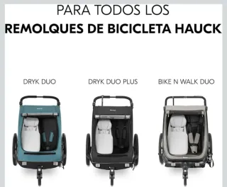 Seggiolino per bambini per rimorchi bici Hauck