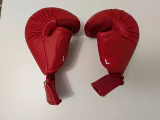 Mitones Karate Outshock 900 Rojos Talla L