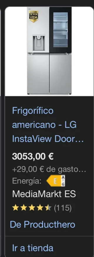 Frigorífico LG Door-in-Door