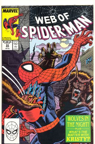 WEB OF SPIDER-MAN #42 43 44 45 46 49 50 51 52 Y 53