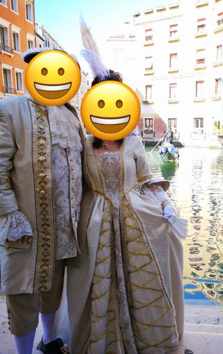 Disfraz Época Carnaval Venecia