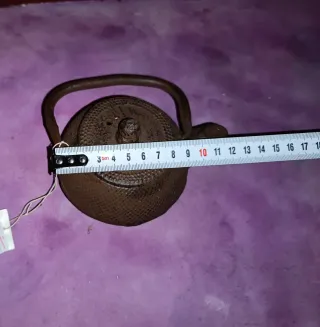 Réplica cafetera/tetera forja pequeña