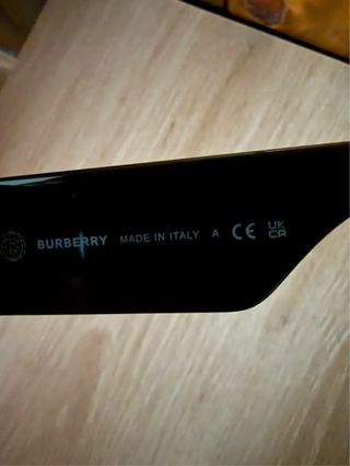 Occhiali da sole Burberry neri