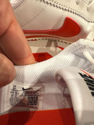 Zapatillas Nike Cortez textiles Talla 38.5
