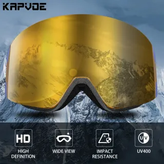 Gafas de esquí Kapvoe Magnéticas