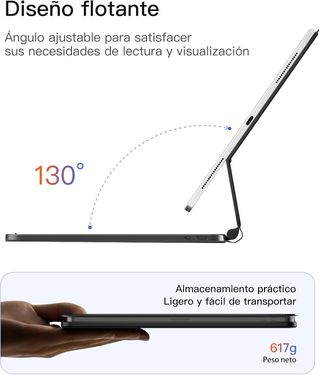Teclado iPad Air 11 M3/M2, iPad Pro
