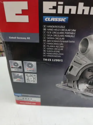 Sierra Circular Einhell Classic TH-CS 1200/1