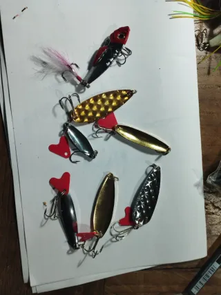 Lotes de señuelos de pesca