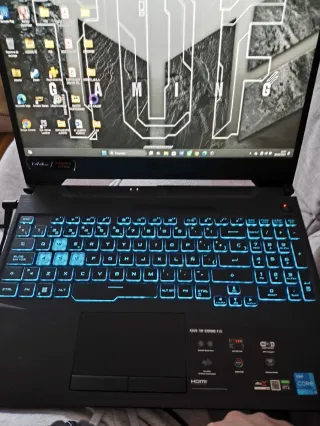 Portátil Asus TUF Gaming F15 Windows 11  + base