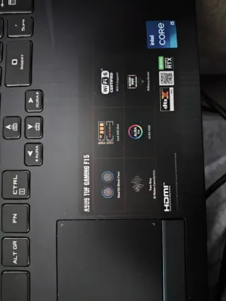 Portátil Asus TUF Gaming F15 Windows 11  + base