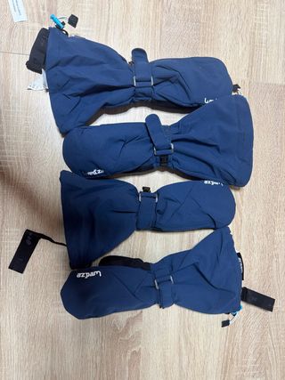 Dos pares de manoplas Nieve y ski Wedze Niños