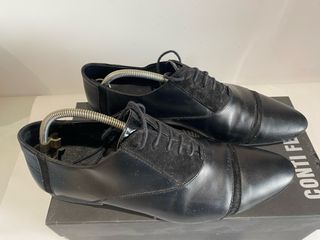Zapatos elegantes de vestir hombre negros