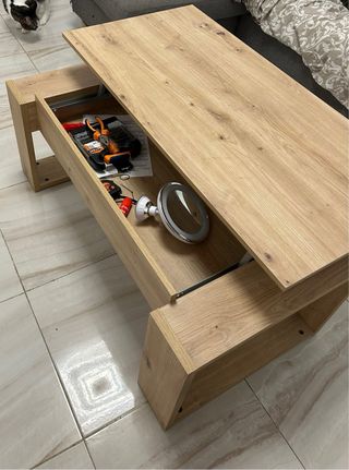 Mesa central de salón