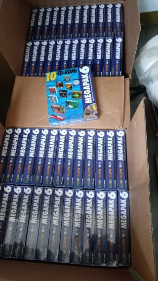 Megapak 6 CD-ROMs - Varios Juegos