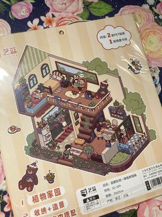 Set adesivi decorativi scena.