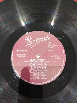Juanita Reina El Cancionero Éxitos