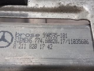 ELEVALUNAS DELANTERO DERECHO MERCEDES-BENZ CLASE