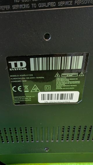 TD Systems - Smart TV 32