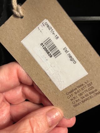 Camisa Negra Manga Larga Lara Laffaire