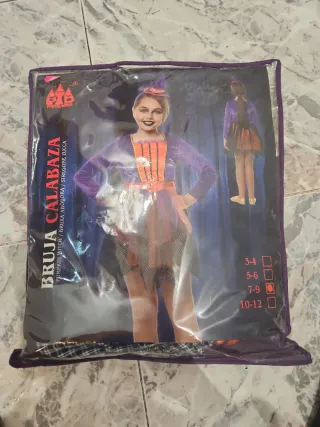 Disfraz Bruja Calabaza