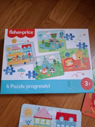 Fisher Price nr. 4 Puzzle Progressivi