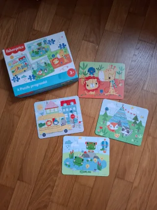 Fisher Price nr. 4 Puzzle Progressivi
