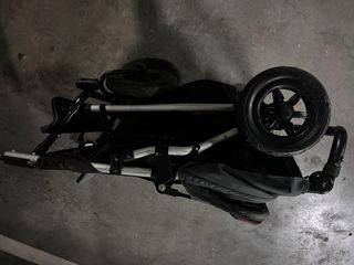 Silla Gemelar Mountain Buggy Negra/Gris