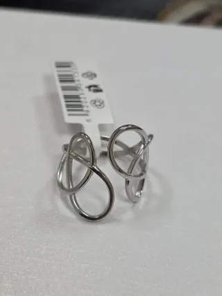Anello design moderno argento