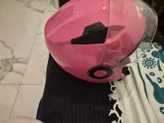 Casco rosa taglia M